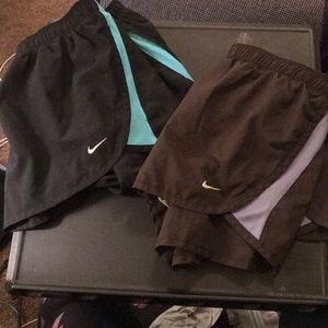 2 pairs of Nike fit dry running shorts. Like new